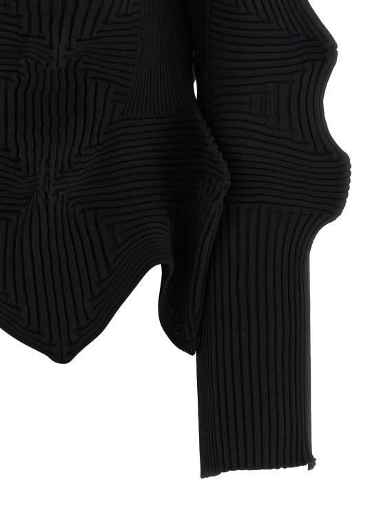 26SS 이세이 미야케 링키지 그룹 가디건 IM66KO78215 Black - ISSEY MIYAKE