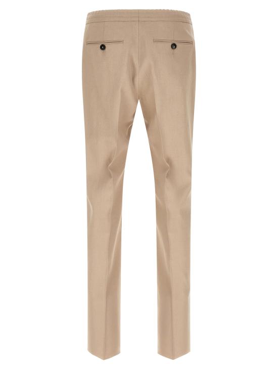 26SS 에르메네질도제냐 스트레이트 팬츠 UHI35A3TZ50262 Beige - ERMENEGILDO ZEGNA