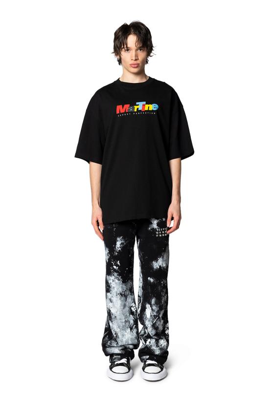 26SS 마틴로즈 반팔 티셔츠 621JE06001E BLK XS - MARTINE ROSE