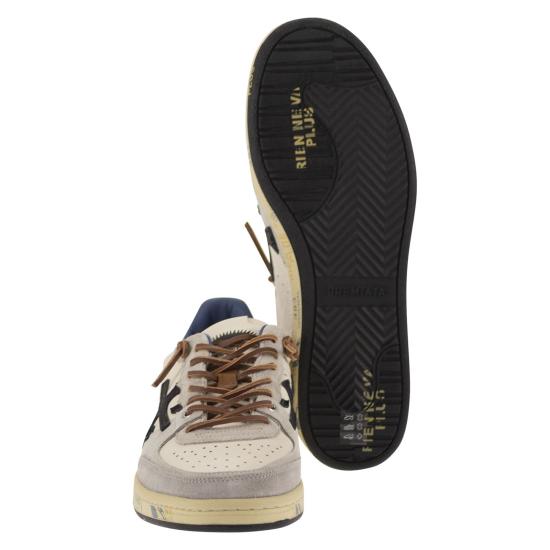 26SS 프리미아타 BSKT 바스켓 클레이 스니커즈 BSKTCLAY WHITE GREY BLUE - PREMIATA