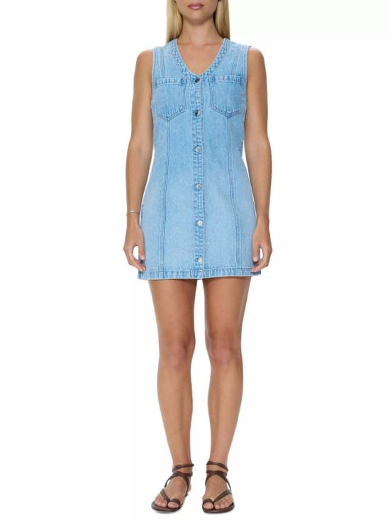  피스톨라 숏 원피스 카멜 드레스 세렌디피티