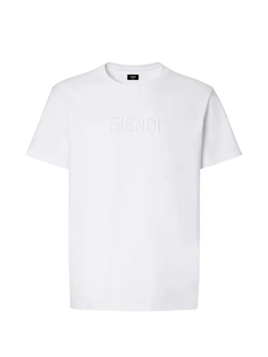 26SS 펜디 반팔 티셔츠 FY1319 AY0G F0QA0 BIANCO
