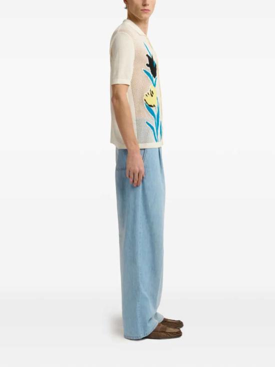 26SS 마르니 스웨터 CDMG0190EQUFCE32 ALABASTER - MARNI