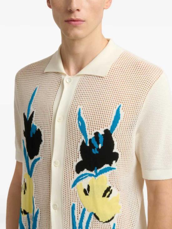 26SS 마르니 스웨터 CDMG0190EQUFCE32 ALABASTER - MARNI