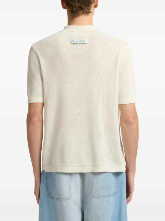 26SS 마르니 스웨터 CDMG0190EQUFCE32 ALABASTER - MARNI