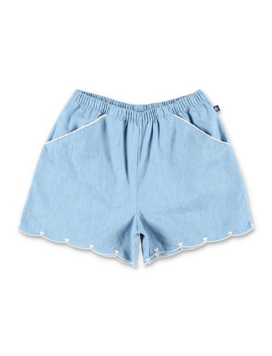 26SS [키즈] 쁘띠바또 데님 숏팬츠 A0FAL 01 Blue