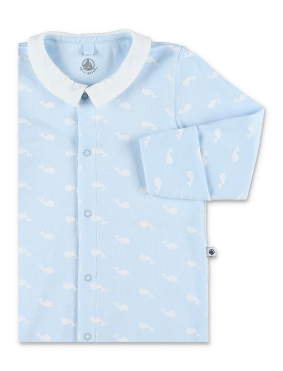 26SS [키즈] 쁘띠바또 점프수트 A0F2H 01 Blu - PETIT BATEAU