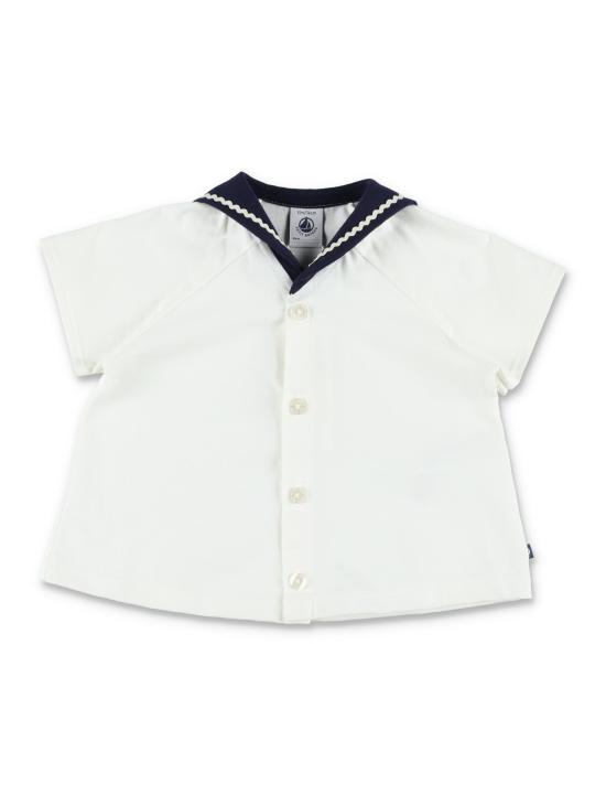 26SS [키즈] 쁘띠바또 캐주얼 세트 A0F3W 00 Bianco - PETIT BATEAU