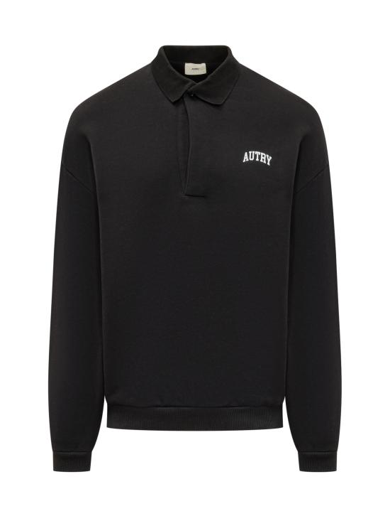 26SS 오트리 긴팔 티셔츠 SWPX 034K JERSRY BLACK