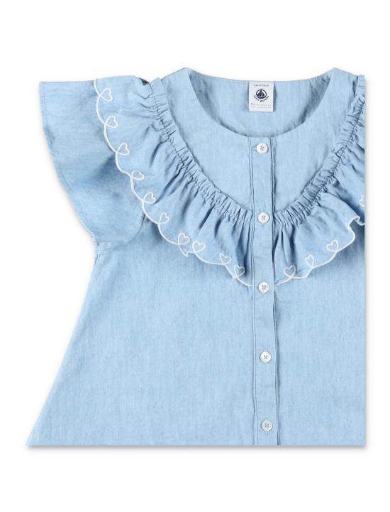 26SS [키즈] 쁘띠바또 티셔츠 A0EZM 01 Blue - PETIT BATEAU