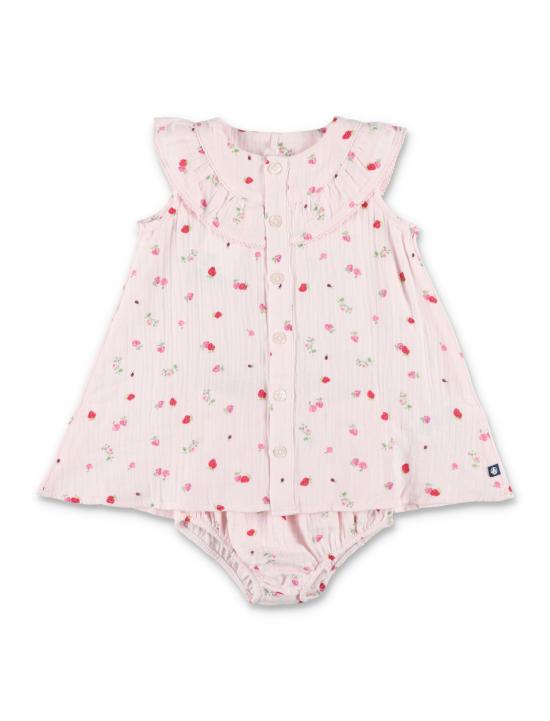 26SS [키즈] 쁘띠바또 원피스 A0F1G 01 Rosa