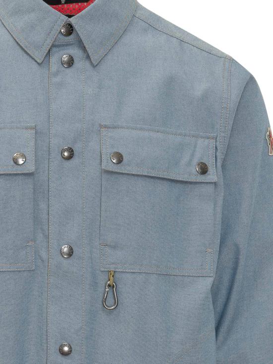 26SS 몽클레어 긴팔 셔츠 L10972F00002596RS 715 DENIM - MONCLER