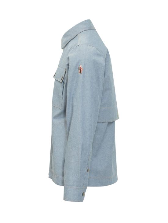 26SS 몽클레어 긴팔 셔츠 L10972F00002596RS 715 DENIM - MONCLER