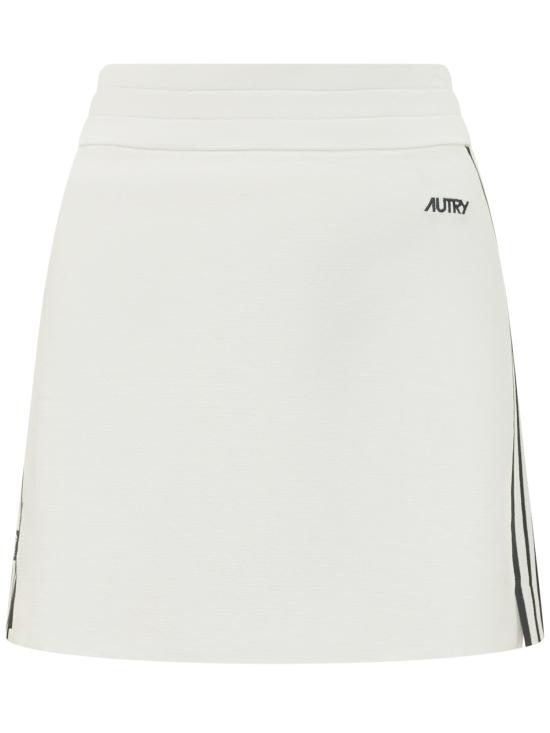 26SS 오트리 스커트 SKPW 031W KNIT WHITE