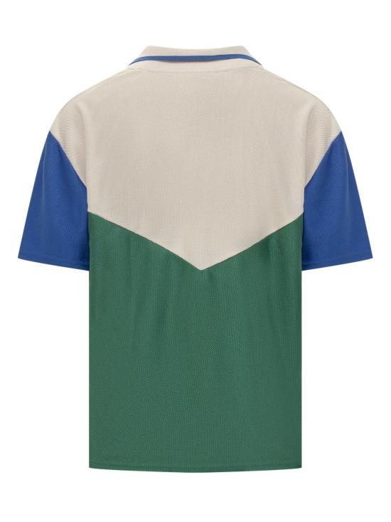 26SS 지씨디에스 폴로 티셔츠 C1MEQD111J024 883E HUNTER GREEN BLUE - GCDS