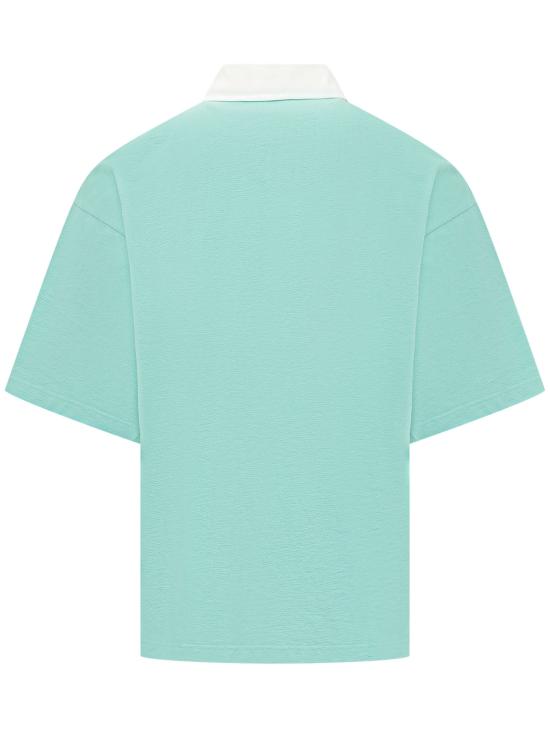 26SS 겐조 폴로 티셔츠 FG55PO3004SU 60 ACQUA - KENZO