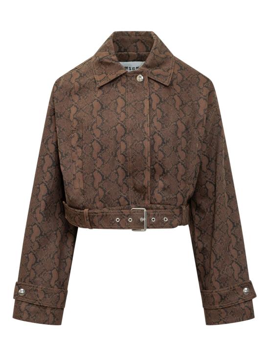 26SS 엠에스지엠 자켓 4042MDH01X267356 30 BROWN