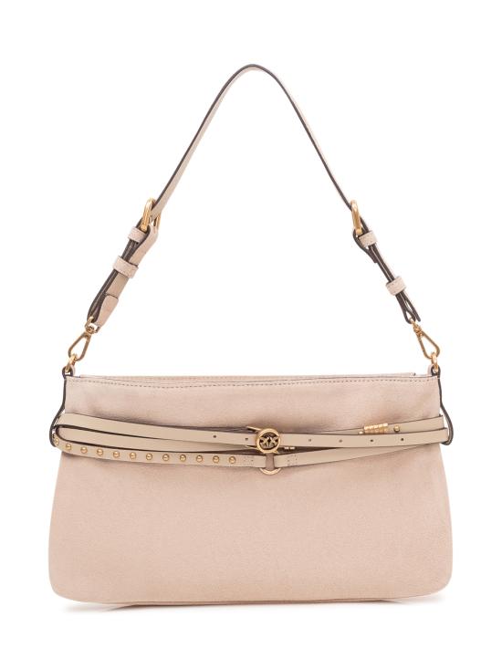 26SS 핑코 숄더백 106176A0F6 C50Q BEIGE GRIGIO FUMO