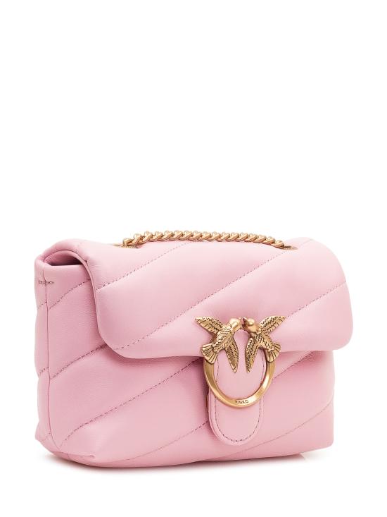 26SS 핑코 크로스백 100040A0F2 P26Q ROSA CHIARO ANTIQUE GOLD - PINKO