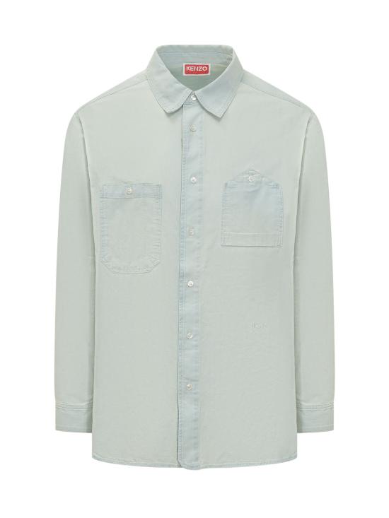 26SS 겐조 긴팔 셔츠 FG55DC5076F4 DY STONE BL DIRTY