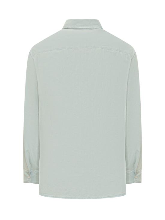 26SS 겐조 긴팔 셔츠 FG55DC5076F4 DY STONE BL DIRTY - KENZO