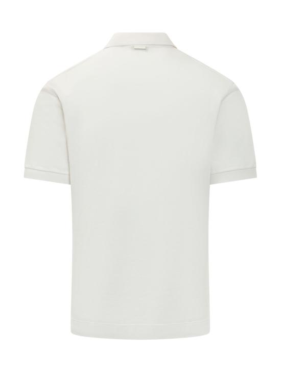 26SS 에르메네질도제냐 폴로 티셔츠 UH341A3H786 N01 105 BIANCO - ERMENEGILDO ZEGNA