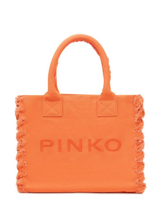 26SS 핑코 토트백 106673A3A4 A76 ARANCIO BRUC