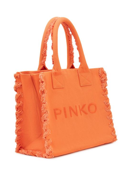 26SS 핑코 토트백 106673A3A4 A76 ARANCIO BRUC - PINKO
