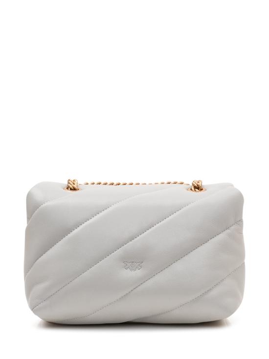 26SS 핑코 크로스백 100039A0F2 K32Q GRIGIO PERLA ANTIQUE GOLD - PINKO