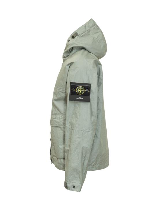 26SS 스톤 아일랜드 멤브라나 3L TC 후드 자켓 L1S154100004S0A21 V0055 SAGE - STONE ISLAND