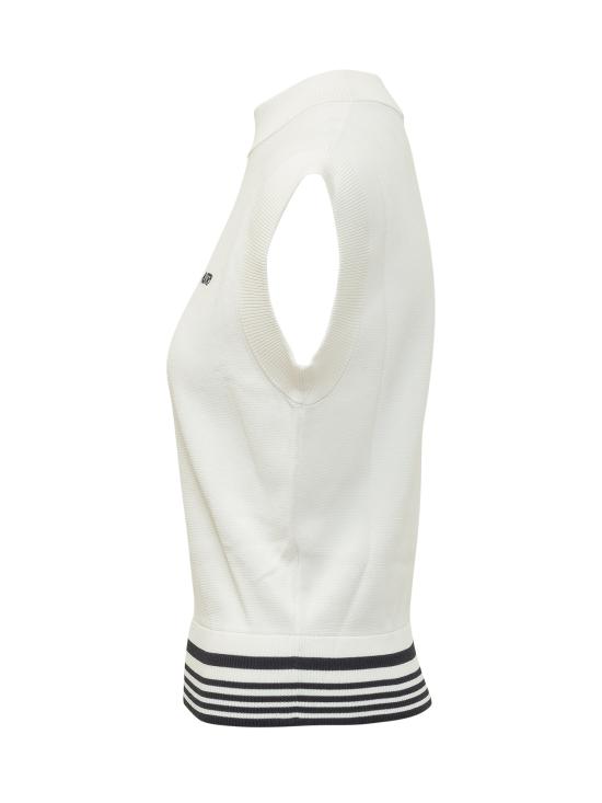 26SS 오트리 민소매 티셔츠 VEPW 030W KNIT WHITE - AUTRY