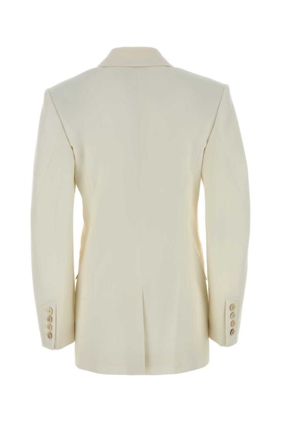  지방시 수트 자켓 울 블렌드 블레이저 아이보리 - GIVENCHY