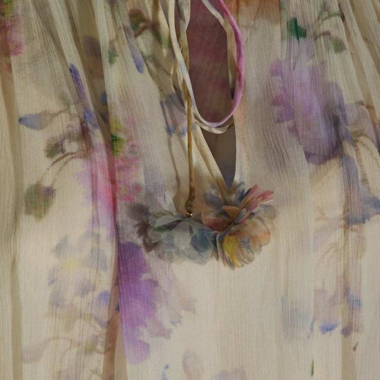  짐머만 블라우스 지머만 크림 달리아  탑 - ZIMMERMANN