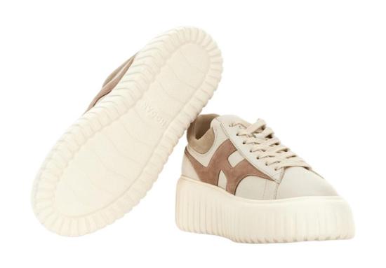 26SS 호간 스니커즈 HXW6450FE91UXI 0FE4 ROSA AVORIO BEIGE - HOGAN