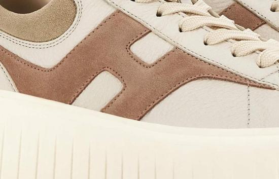 26SS 호간 스니커즈 HXW6450FE91UXI 0FE4 ROSA AVORIO BEIGE - HOGAN