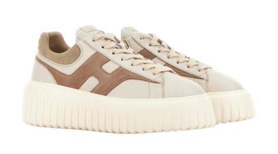 26SS 호간 스니커즈 HXW6450FE91UXI 0FE4 ROSA AVORIO BEIGE - HOGAN