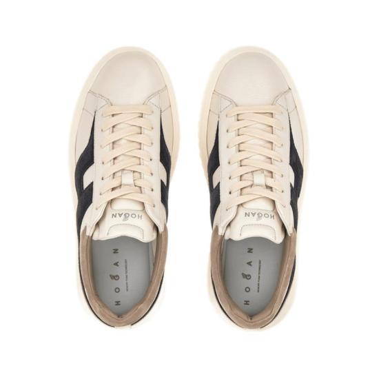 26SS 호간 스니커즈 HXM6450FE91UX I0RVN BLU AVORIO BEIGE - HOGAN