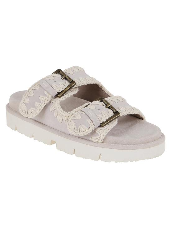 26SS 모우 뮬/슬리퍼 MUSW461005ACHLK Brown - MOU