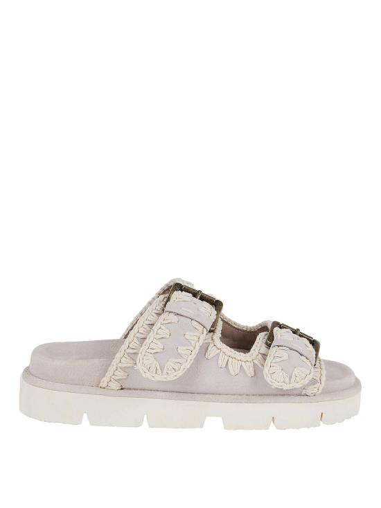 26SS 모우 뮬/슬리퍼 MUSW461005ACHLK Brown