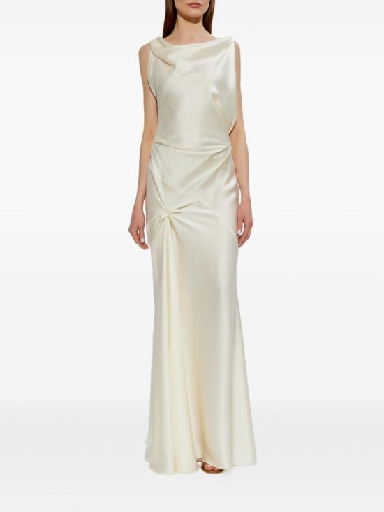 26SS 빅토리아 베컴 미디 원피스 1226WDR007291A 3 Ivory - VICTORIA BECKHAM