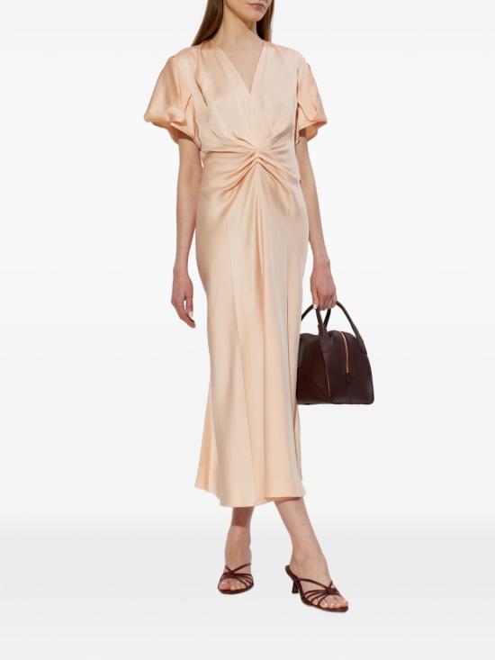 26SS 빅토리아 베컴 미디 원피스 1226WDR005195D 9807 Pink - VICTORIA BECKHAM