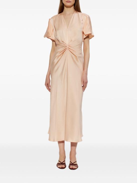 26SS 빅토리아 베컴 미디 원피스 1226WDR005195D 9807 Pink - VICTORIA BECKHAM