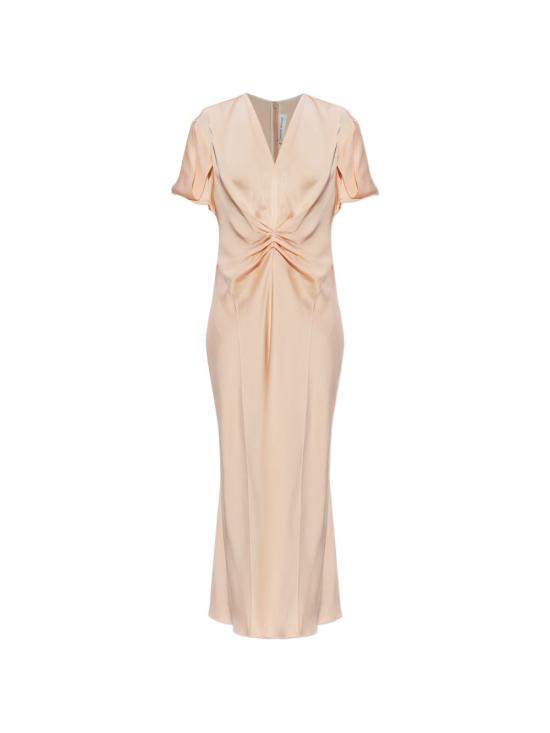 26SS 빅토리아 베컴 미디 원피스 1226WDR005195D 9807 Pink