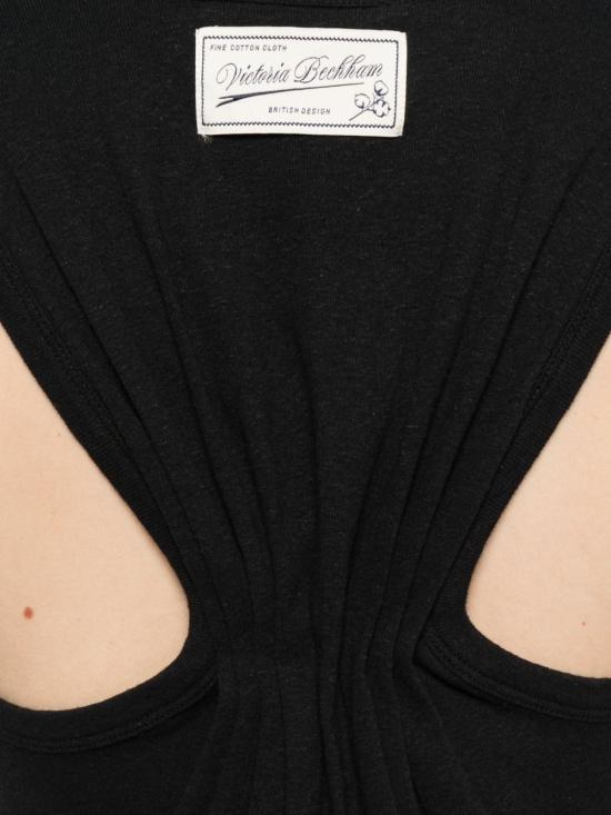 26SS 빅토리아 베컴 긴팔 티셔츠 1226JTP007237A Black - VICTORIA BECKHAM