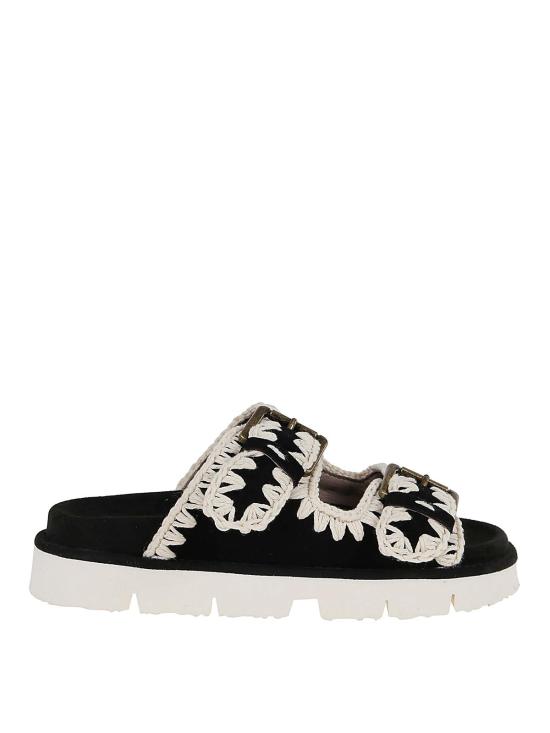 26SS 모우 뮬/슬리퍼 MUSW461005ABKWH Black
