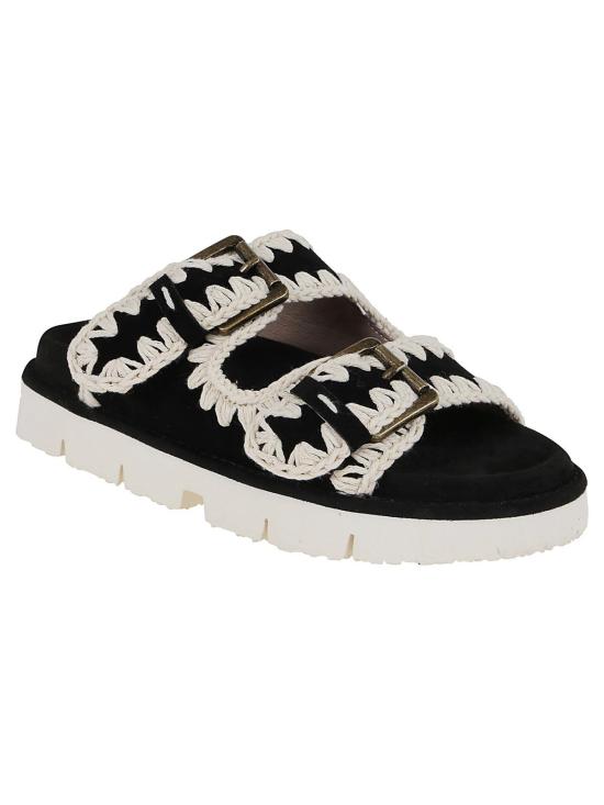 26SS 모우 뮬/슬리퍼 MUSW461005ABKWH Black - MOU