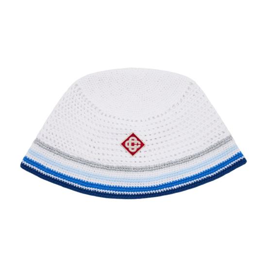 26SS 카사블랑카 비니 A SS26 HAT 110 01 white