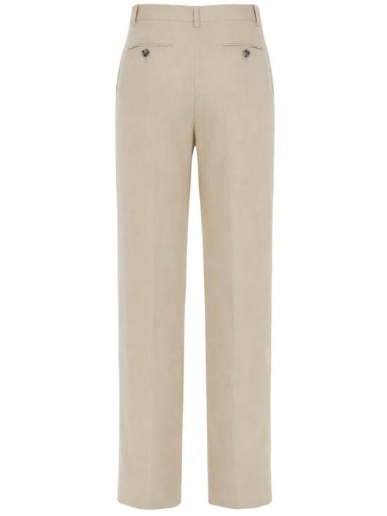  폴 스미스 스트레이트 팬츠 Paul Smith Pantalone Sartoriale 리노 팬츠 화이트 색상 - PAUL SMITH