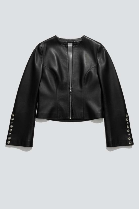  요바나 마르코비치 가죽 자켓 조바나 마르코비치 녹턴 가죽 재킷