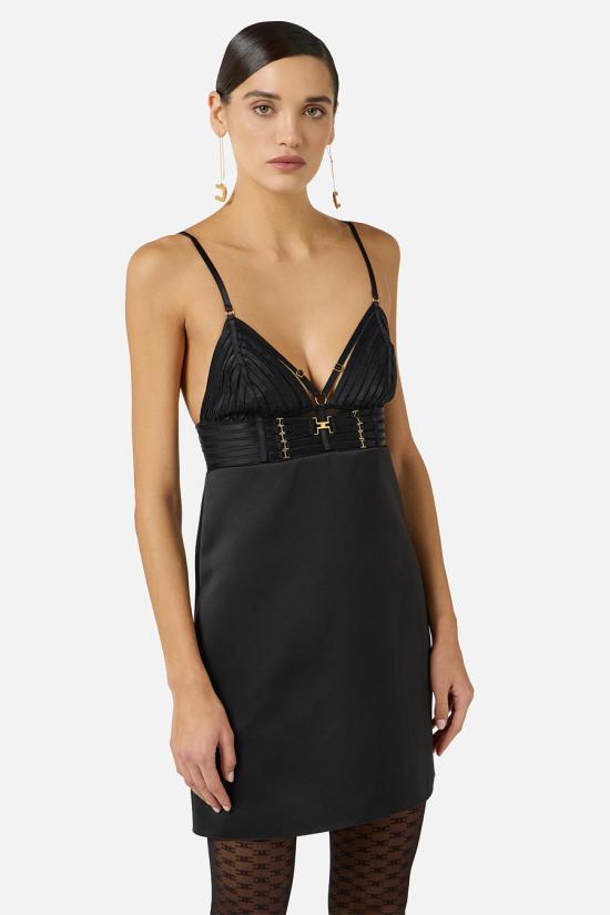 26SS 엘리자베타프랜치 원피스 AB95062E2110 Black - ELISABETTA FRANCHI